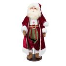 Muñeco de Papá Noel de la Colección Deck The Halls de Vickerman de 28 cm con Base