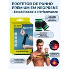 Munhequeira Academia Exercício Funcional Protetor Punho Elástica Ajustável Musculação Fitness Par