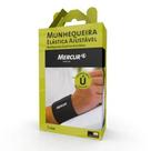 Munhequeira Elástica Ajustável Mercur Preta Tamanho Único 1 Par Munhequeira Elástica Ajustável Mercur Preta Tamanho Único 1 Par