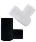 Munhequeira Toalha 15cm Pack 2 Pares Cores Branca e Preta