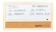 Mural De Parede Horizontal Quadro Branco Planner - Uatt Office Mural De Parede Horizontal Quadro Branco Planner - Uatt Office