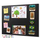 Mural Painel P/ Fotos, Recados, Souvenirs + 18 Imãs - 50x80 - Mural Painel P/ Fotos, Recados, Souvenirs + 18 Imãs - 50x80 -