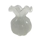 Murano Trouxinha vidro branco 13x13x16,5cm -L Hermitage Murano Trouxinha vidro branco 13x13x16,5cm -L Hermitage