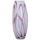 Murano Vaso L'Hermitage Em Vidro Cor Champanhe - 28097