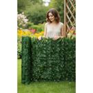 Muro Inglês Jardim Vertical Artificial 2x1m Ficus Natural