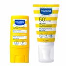 Mustela Solaire Haute Protection Kit - Protetor Solar Infantil Fps50+ + Protetor Solar Stick FPS50
