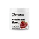 MyCreatine Creatina MSM Ácido Hialurônico Força, Articulação e Pele Sabor Frutas Vermelhas 150g