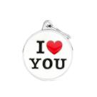 MyFamily ID Tag Premium I Love You - G