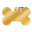 MyFamily ID Tag Premium Osso Dourado - G MyFamily ID Tag Premium Osso Dourado - G