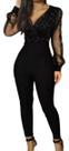 N-D0201-Macacão Feminino Lurex Brilho Festa Luxo Longo S39