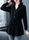N-F2201-Camisa Blusa Social Feminina Evangélica Acinturada Plus Size N-F2201-Camisa Blusa Social Feminina Evangélica Acinturada Plus Size