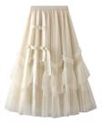 N-F3710-Saia Feminina Festa Elegante Rodada Tule Luxo M461 N-F3710-Saia Feminina Festa Elegante Rodada Tule Luxo M461