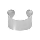 N-L03110-Pulseira Bijuteria Festa Luxo Liso Largo Bracelete 4o0802