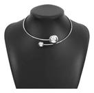 N-L03132-Colar Bijuteria Festa Luxo Moderno Esfera Charme Jn1392 N-L03132-Colar Bijuteria Festa Luxo Moderno Esfera Charme Jn1392