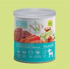 N&p caçarolinha de carne com legumes natural prime cão filhote