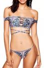 N0259-Biquíni Bikini Bojo Ciganinha Ombro Ombro Vintage Verao
