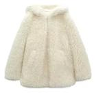 N0384-Casaco Capuz Pelo Peludo Pelinhos Comfy Inverno Quentinho N0384-Casaco Capuz Pelo Peludo Pelinhos Comfy Inverno Quentinho