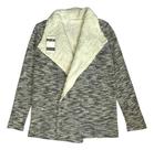 N1007-Casaco Pelinhos Gola Manga Longa Quentinho Inverno F0220