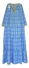 N1073-Vestido Longo Indiano Grávida Ensaio Gestante Plus Size O6