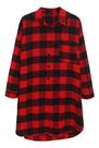 N1087-Camisa Xadrez Abotoar Bolso Colarinho Festa Junina Jn2703