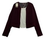 N1114-Blusa De Frio Casaco Blazer Elegante Social Feminino 456m