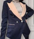N1155-Blusa De Frio Casaco Blazer Feminino Social Elegante 430m