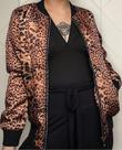 N1228-Blusa De Frio Jaqueta Oncinha Feminino Animal Print 435m