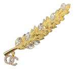 N1273-Broche Feminino Masculino Para Roupa Vestido Terno Presente Coleção Festa Dourdao