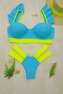 N1440 Bikini Biquíni Bojo Aro Asa Delta Tiras Regulável 5jn0401