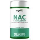 Nac 600mg Alta Concentração Em 1 Capsula 120 Capsulas Ayeko