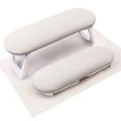 Nail Arm Rest SUBAY em couro PU dobrável para unhas de acrílico