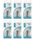 Nail Clipper Trim Nailcare Fingernail Steel com lixa, pacote com 6
