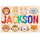 Name Puzzle BeneCharm personalizado para crianças de 1 a 3 anos
