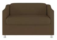 Namoradeira Bia Decorativa Reforçada Recepção Clínica Salão Sala de Estar Suede