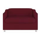 Namoradeira Decorativa Reforçada Recepção Clinica Suede