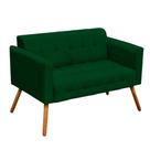 Namoradeira Elisa Suede Verde Namoradeira Elisa Suede Verde