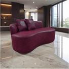 Namoradeira Sofá Feijão Hana Orgânica material sintético Vermelho Namoradeira Sofá Feijão Hana Orgânica material sintético Vermelho