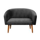 Namoradeira Stella Suede Preto Namoradeira Stella Suede Preto
