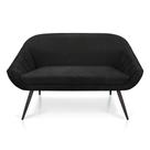 Namoradeira Suede Preto de Ferro Namoradeira Suede Preto de Ferro