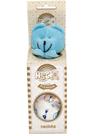 Naninha Bebe De Pelúcia Com Prendedor De Chupeta Urso Azul com estampa de urso e nuvens azul claro, 100 algodão cores alegres ajuda a acalmar os bebe Naninha Bebe De Pelúcia Com Prendedor De Chupeta Urso Azul com estampa de urso e nuvens azul claro, 100 algodão cores alegres ajuda a acalmar os bebe
