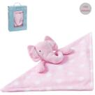 Naninha Bebê Pelúcia de Apego Macia Safári Elefante Rosa, Azul, Cinza Naninha Bebê Pelúcia de Apego Macia Safári Elefante Rosa, Azul, Cinza