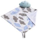 Naninha c/ Porta Chupeta - Nuvem Azul Naninha c/ Porta Chupeta - Nuvem Azul