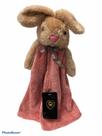 Naninha de coelhinho para bebê de plush antialérgica e macia
