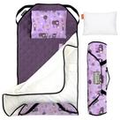 Nap Mat Urban Infant Tot Bert Kids com cobertor e travesseiro violeta