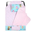 Nap Mat Wildkin Modern para crianças com travesseiro reutilizável Mermaids Nap Mat Wildkin Modern para crianças com travesseiro reutilizável Mermaids