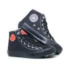 Naruto Akatsuki Tenis All Masculino Feminino Star Black Red Botinha Lindo 823Bo