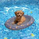 Natação inflável macia para animais de estimação Dog Float Raft para o verão