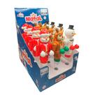 NATAL CANDY - Cervo Boneco de Neve Papai Noel sortido 12 Uni