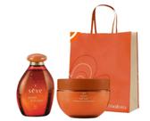 Natura Sève Kit Amêndoas Doces: Óleo Corp+ Creme Acetinado