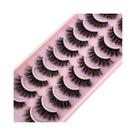 Natural Nude 3d Encaracolado Faux Vison Cílios Postiços Feitos À Mão 10 Pares Simulação Maquiagem De Natural Nude 3d Encaracolado Faux Vison Cílios Postiços Feitos À Mão 10 Pares Simulação Maquiagem De